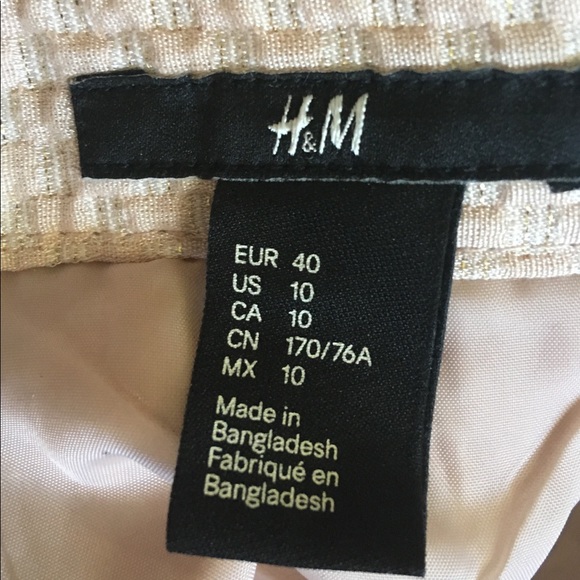 H&M textured flared midi skirt - Picture 4 of 4